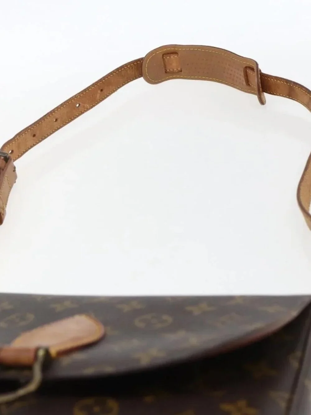 LOUIS VUITTON Monogram Saint Cloud GM Shoulder Bag M51242 LV Auth ep13188